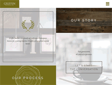 Tablet Screenshot of griffinbuildersinc.com